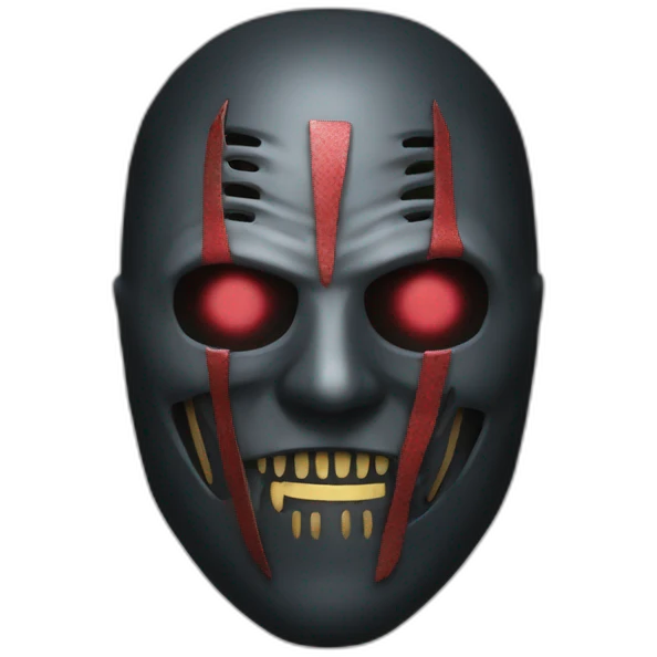 Slipknot mask emoji