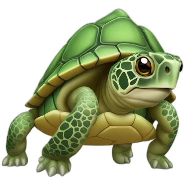 Tortue nigea emoji