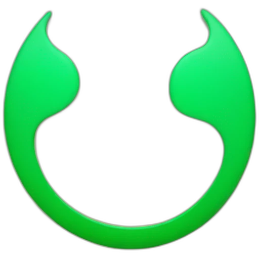 Logo Instagram green  emoji