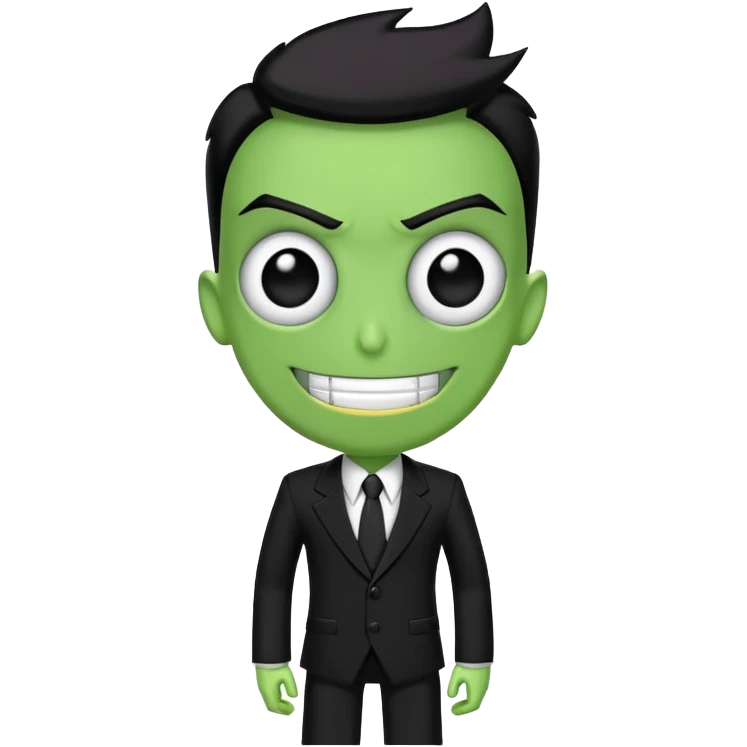 cartoon accurate invader zim emoji