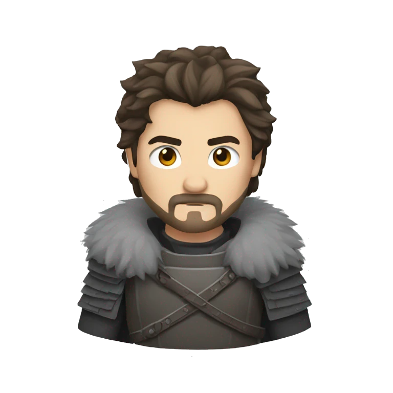 Stark of stark  wolf emoji