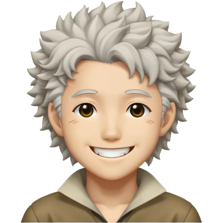 Nagito Komaeda smiling emoji