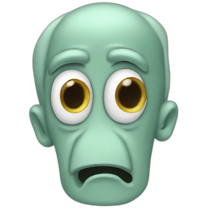 Squidward emoji