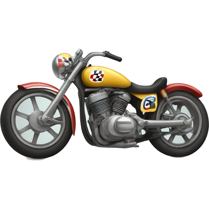 Speedway motorcycle emoji