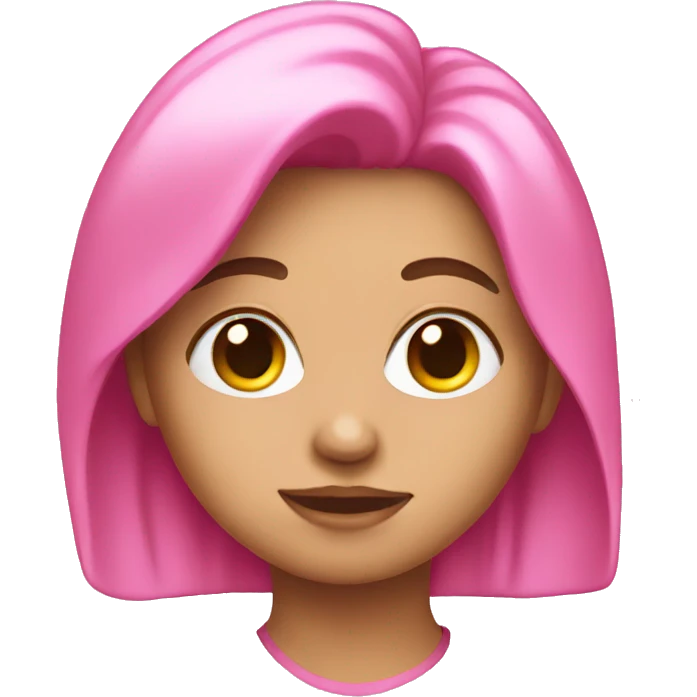 Pink emoji