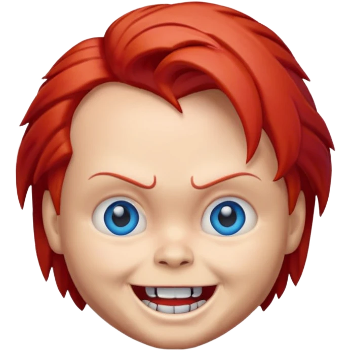 Un emojin de chuky emoji