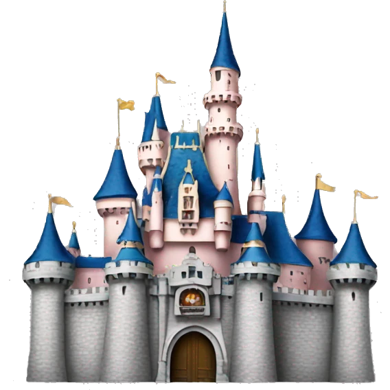 Disney castle emoji