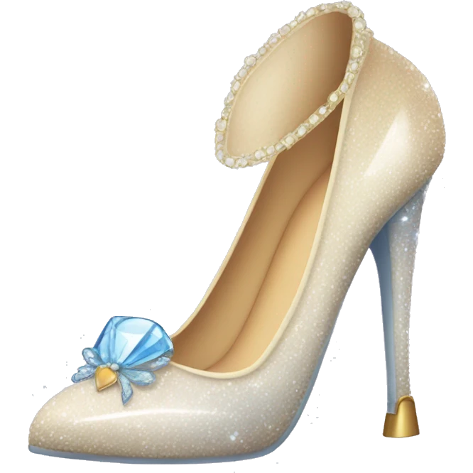 glass slipper cinderella emoji