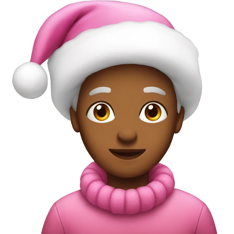 Pink Christmas  emoji