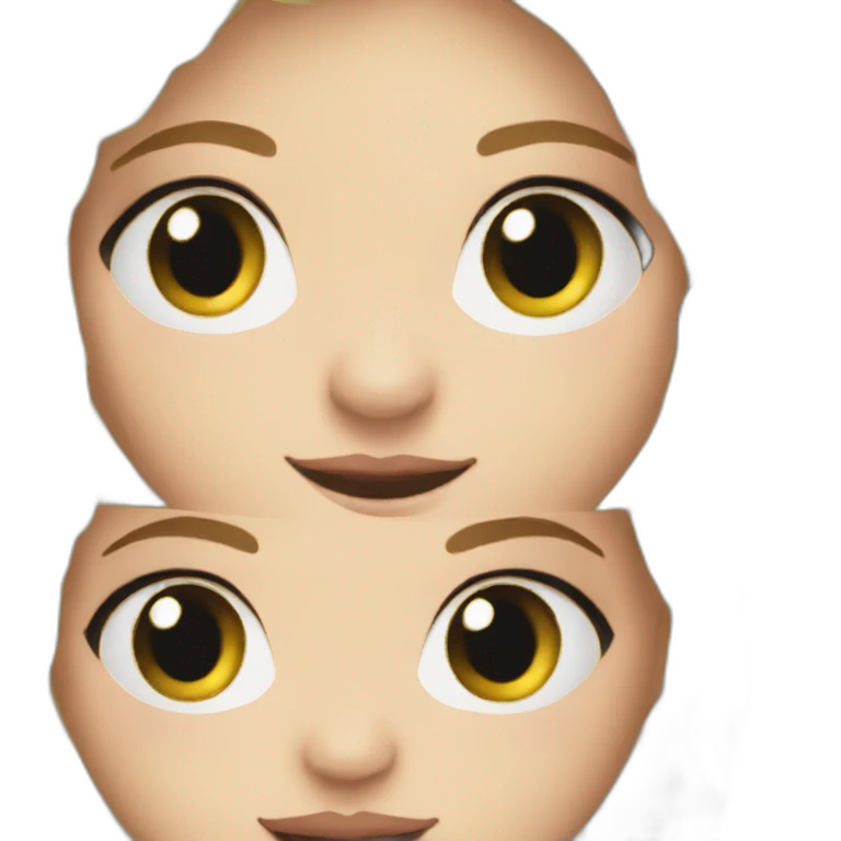 Beautiful blonde german girl emoji