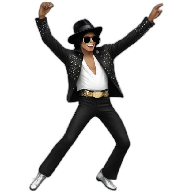michael jackson dancing emoji