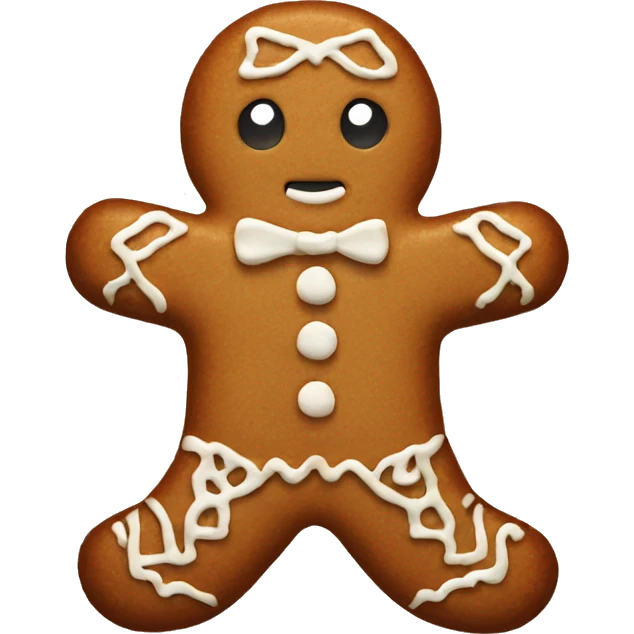 Gingerbread emoji