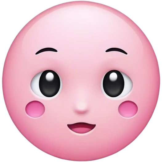 Light pink  emoji