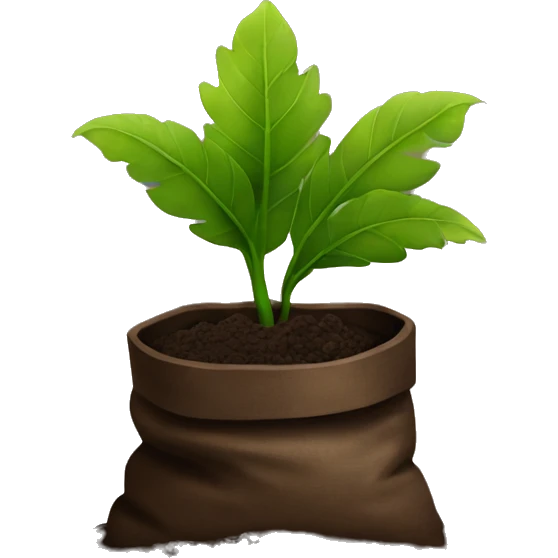 bag of soil emoji