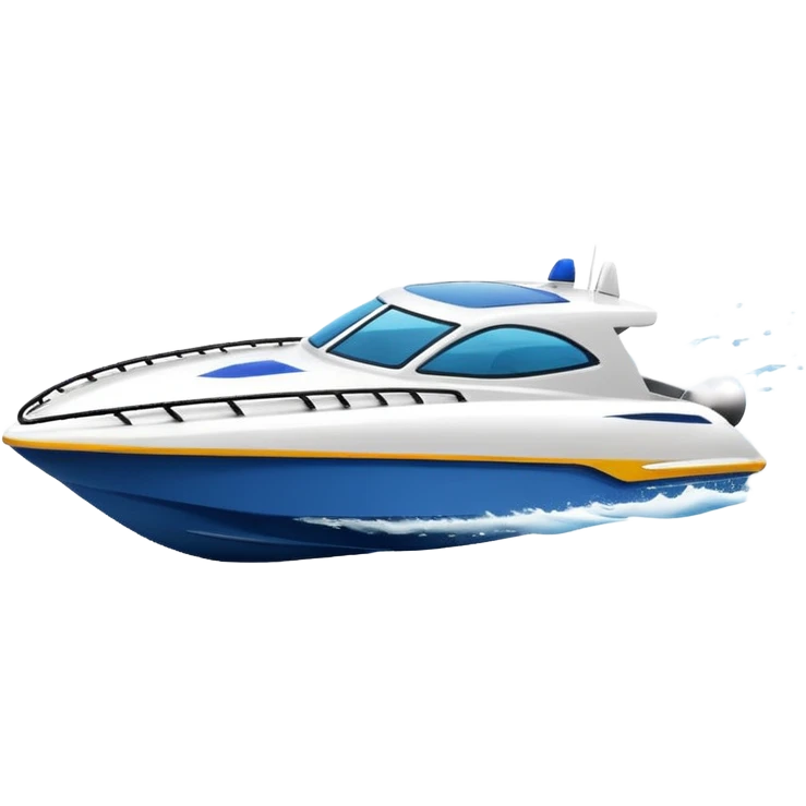 Speed boat emoji