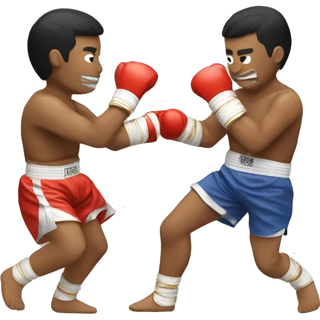 Muay thai emoji