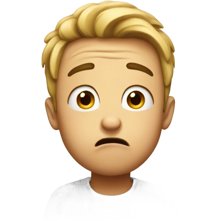 Extremely shocked expression emoji