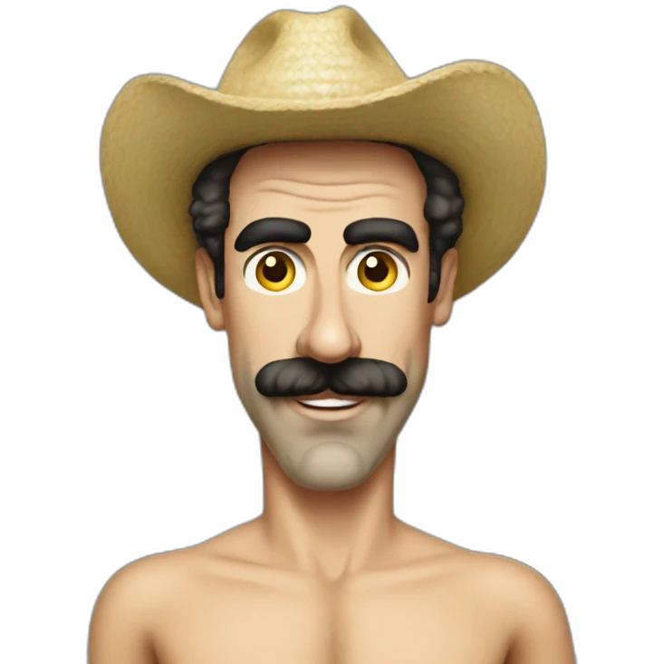 borat in swimsuit emoji