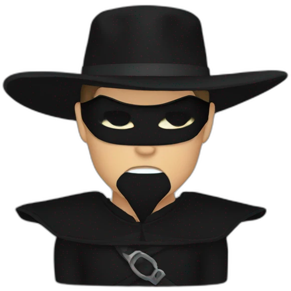 Zorro emoji