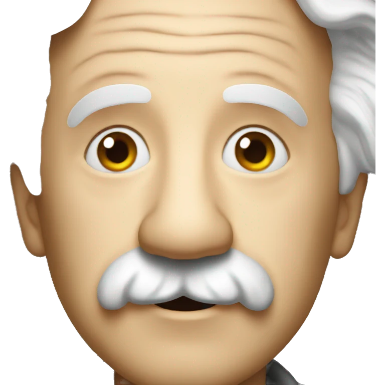 Albert Einstein simple emoji