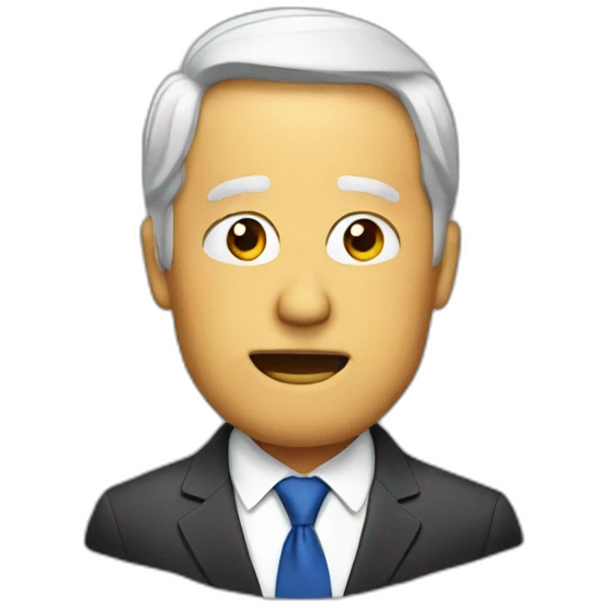 politician talking emoji