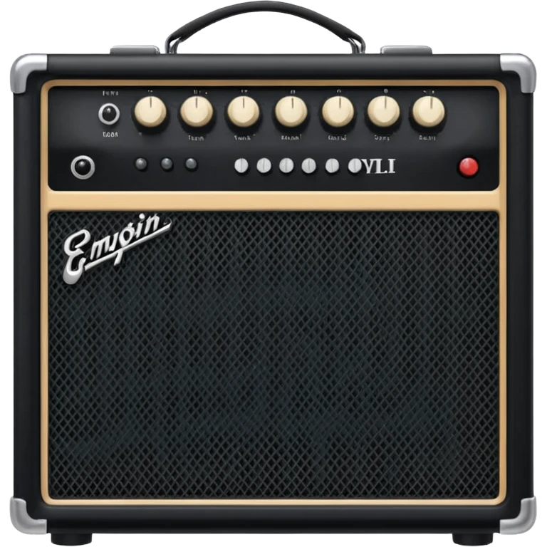 electric guitar amplifier emoji