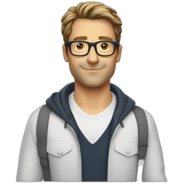 iconic fabien galthie with his glasses emoji