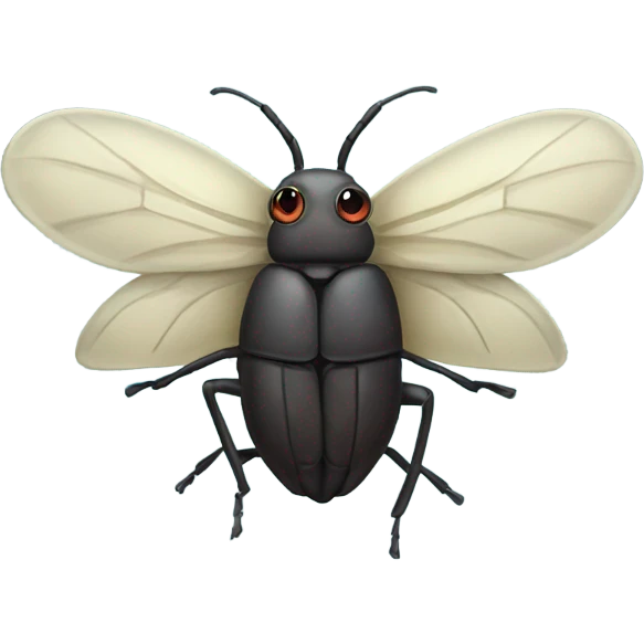 Gross looking flying bug emoji