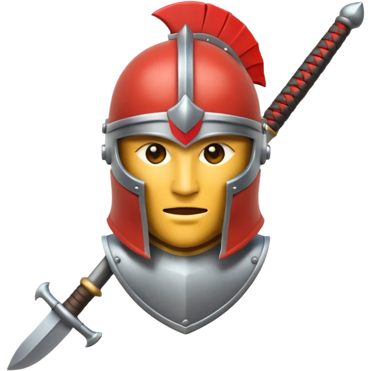 Emoji de iPhone de gladiador (a) emoji