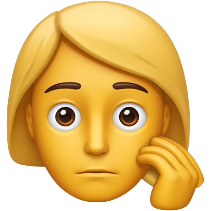 Think about it  emoji