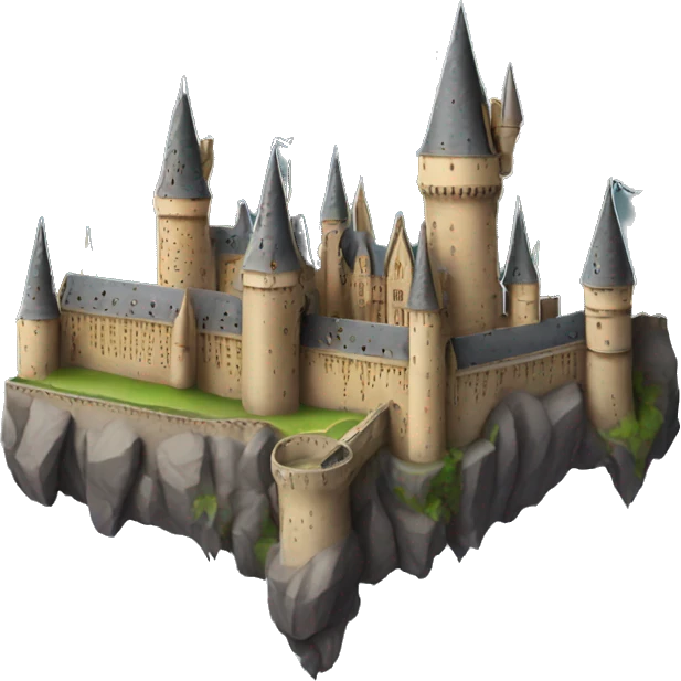 Hogwarts Castle emoji