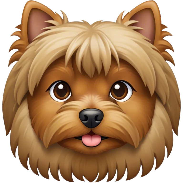 Perro yorkie terrier emoji