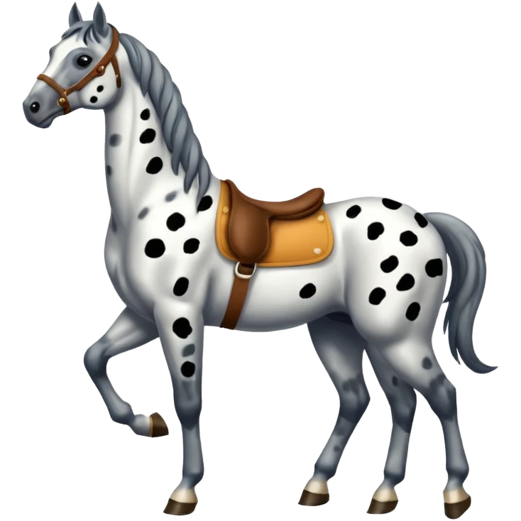 Appaloosa horse emoji