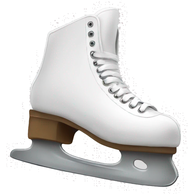 White skates emoji