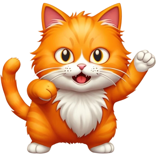 cat attack 1234512 emoji