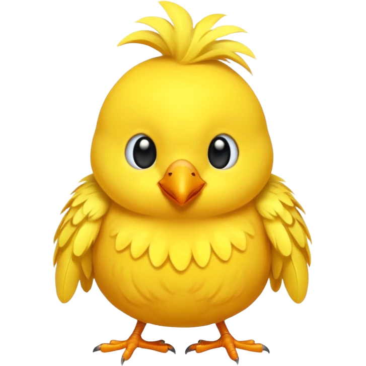 yellow bird emoji