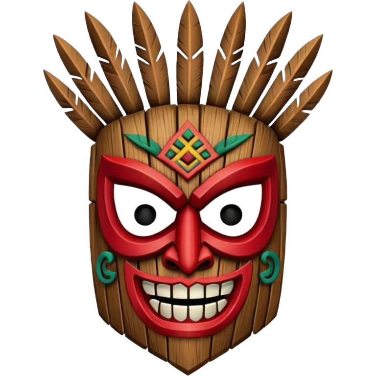 Crash bandicoot Aku aku mask emoji