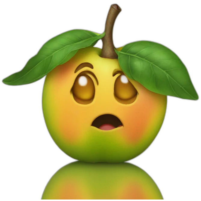 Mutant mango emoji