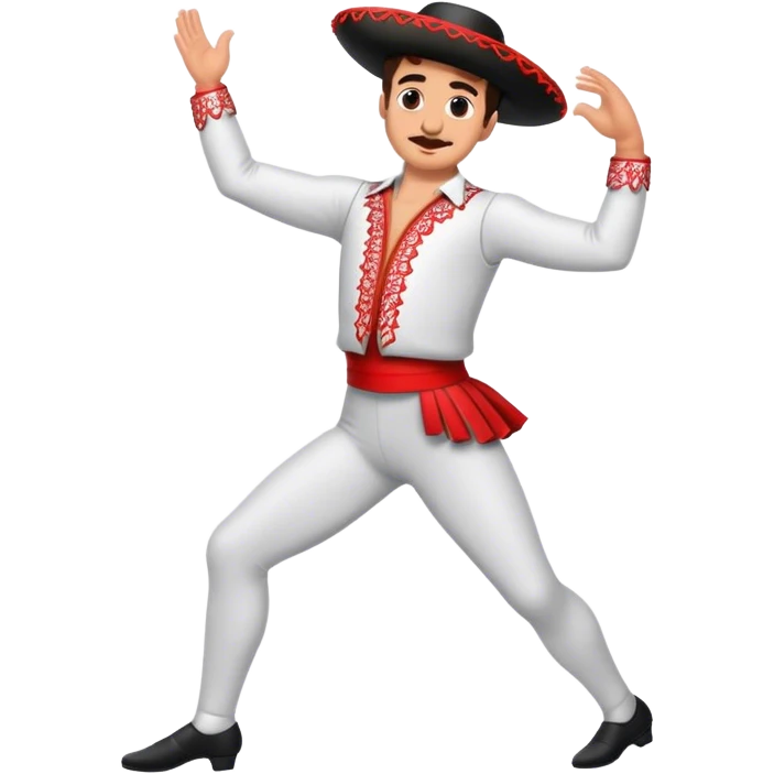 Spanish dancing lad emoji