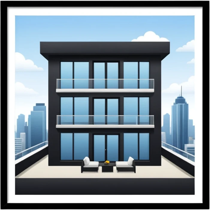 modern penthouse emoji