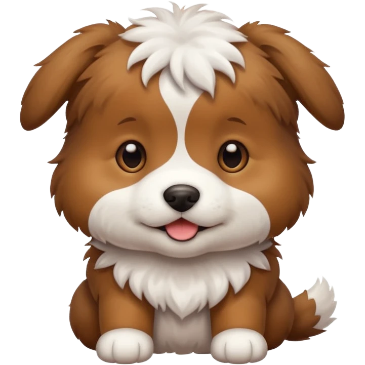 a puppy emoji