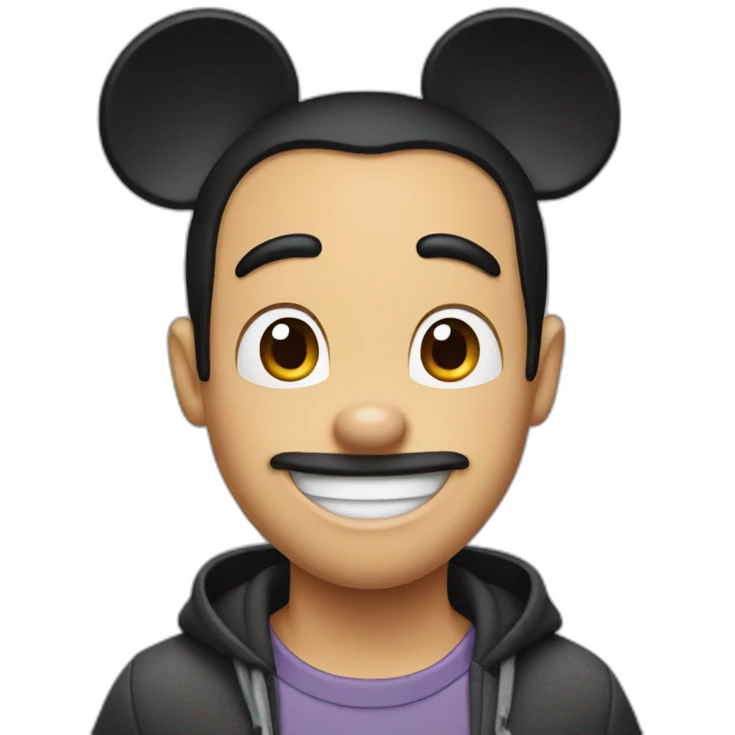 Mickey Disney emoji