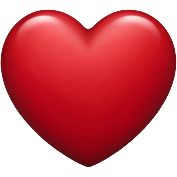 dark red heart emoji