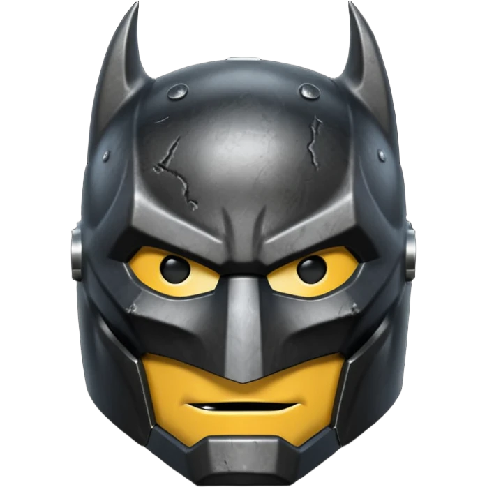 Dark Knight helmet emoji