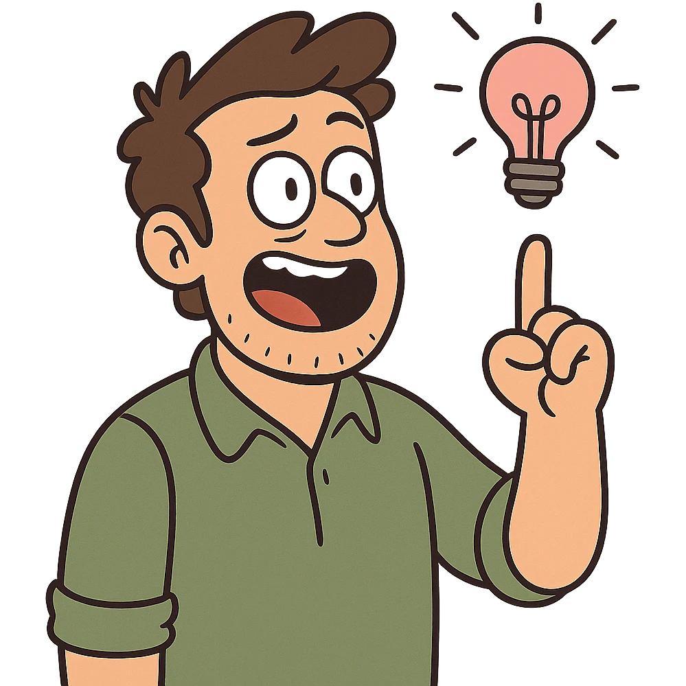 pink light bulb, flat toon style emoji