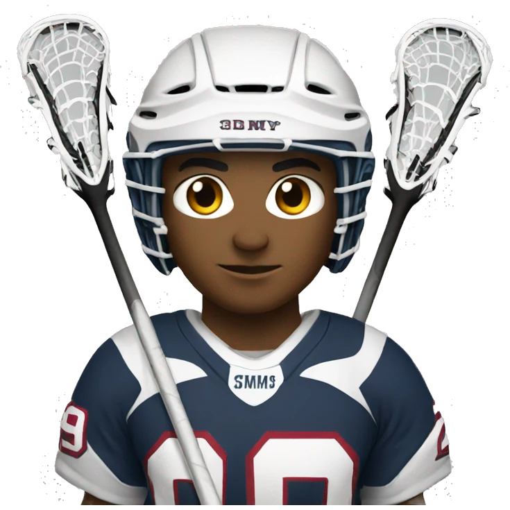  Minuteman lacrosse player emoji