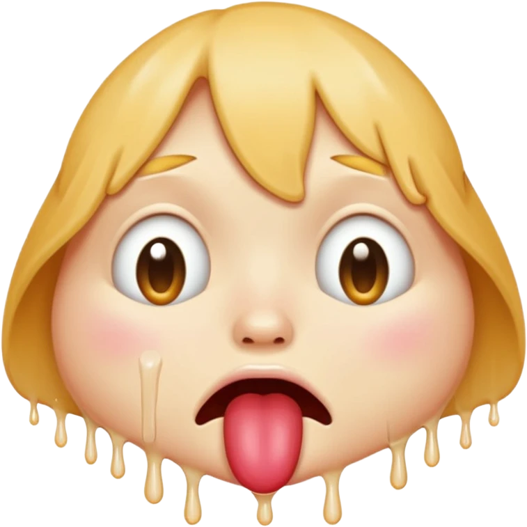 can you make a braindead emoji thats drooling and stuff emoji