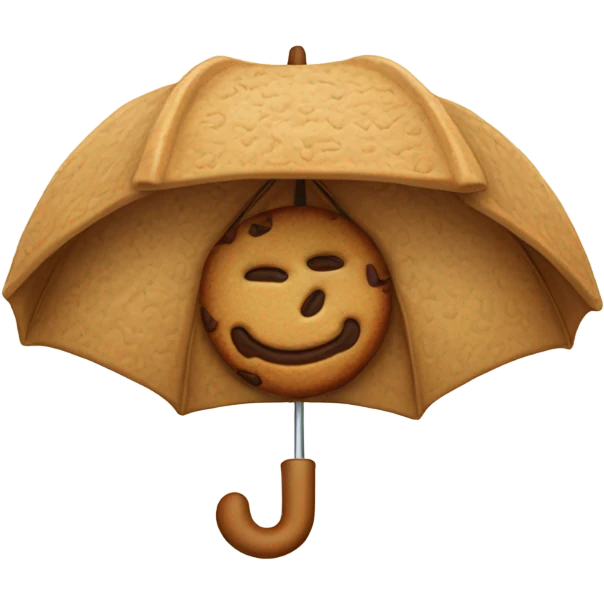 squid game  umbrella cookie emoji