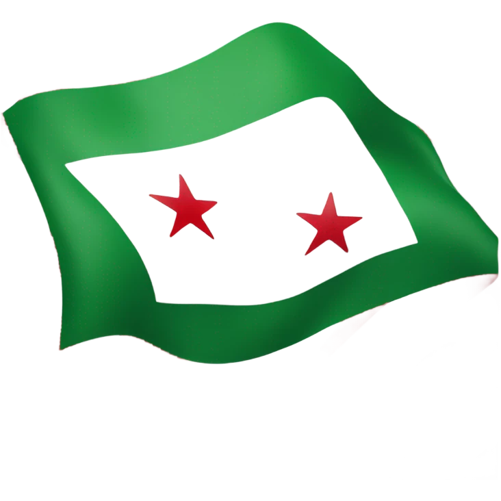 new syria flag emoji