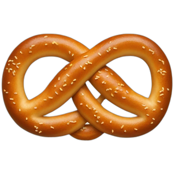 pretzel emoji